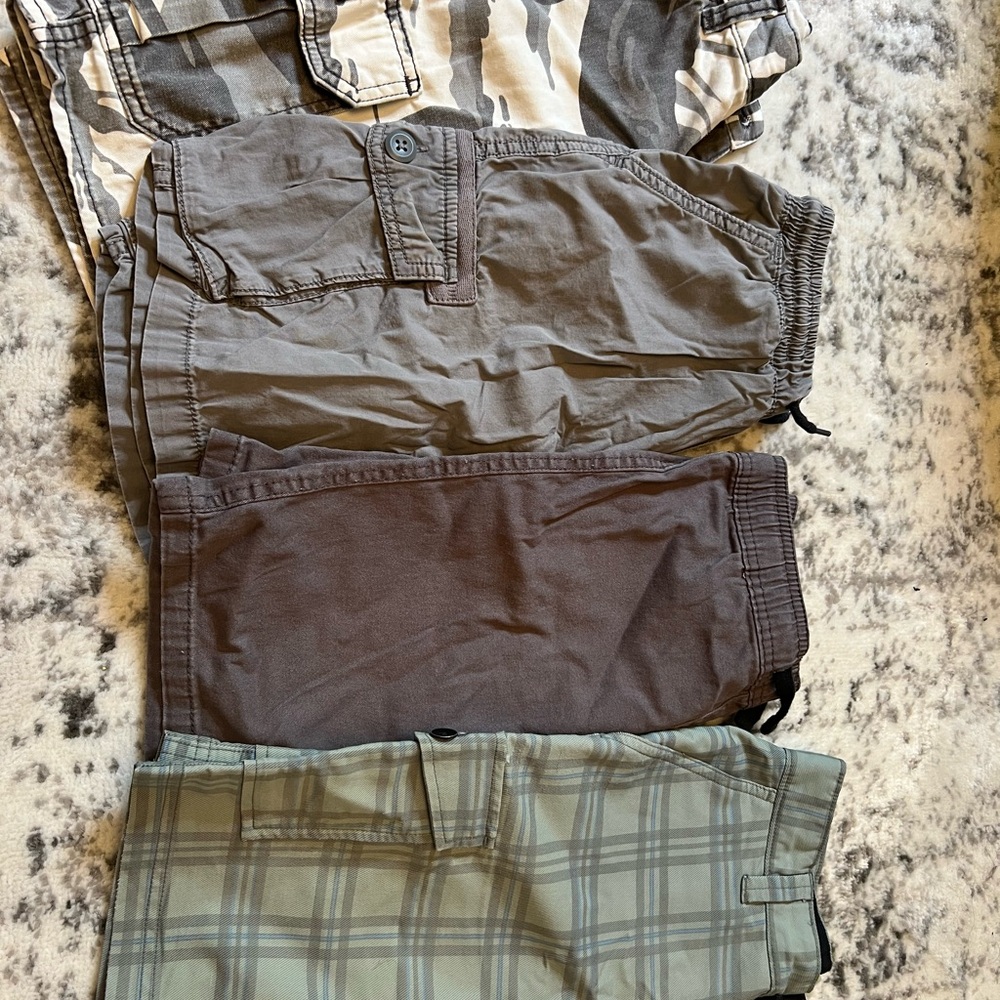 Tony Hawk Gray Casual Shorts Versatile Style